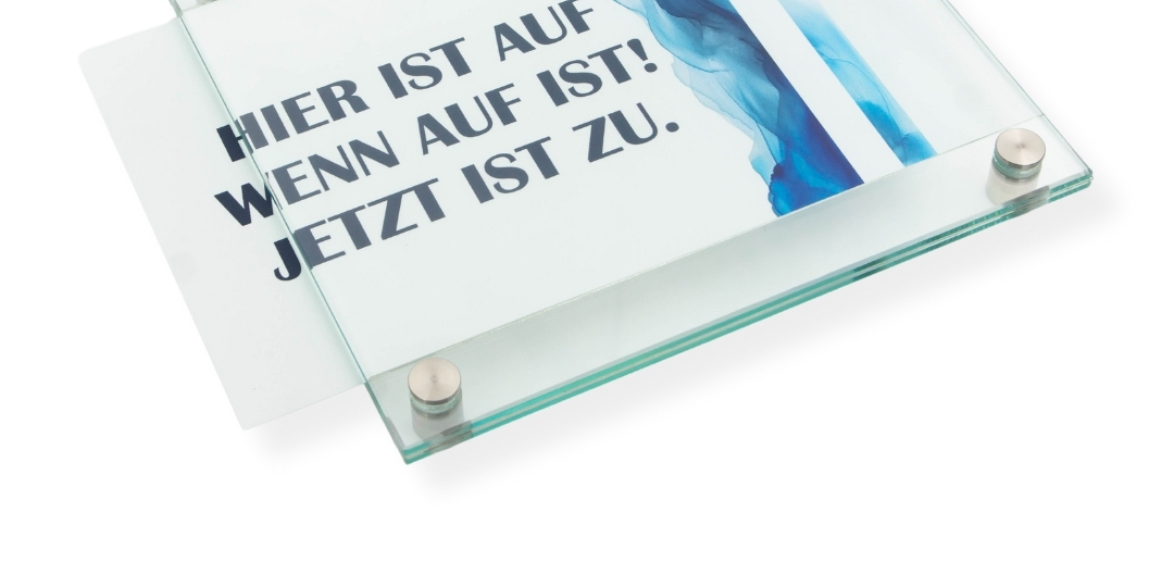 Tuerschild Wechselrahmnen